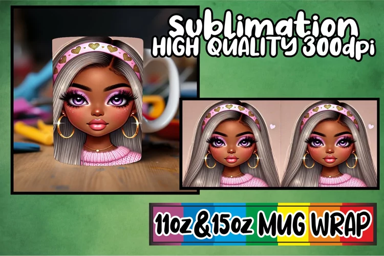 Wholesome memories sublimation wrap, Love Girl