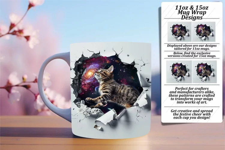 Nebula Expedition Mug Wrap,11oz/15oz