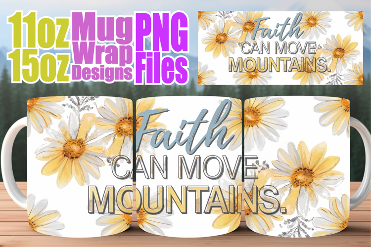 Bright horizons 11oz 15oz sublimation wrap, Christian