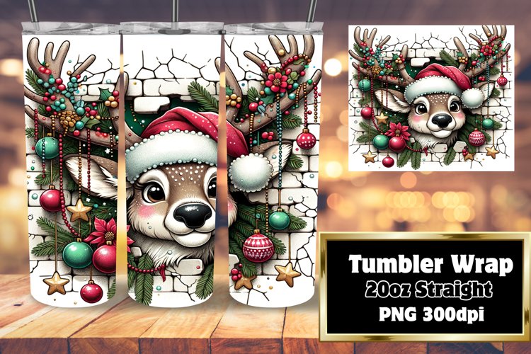 Christmas Tumbler Wrap Image 7