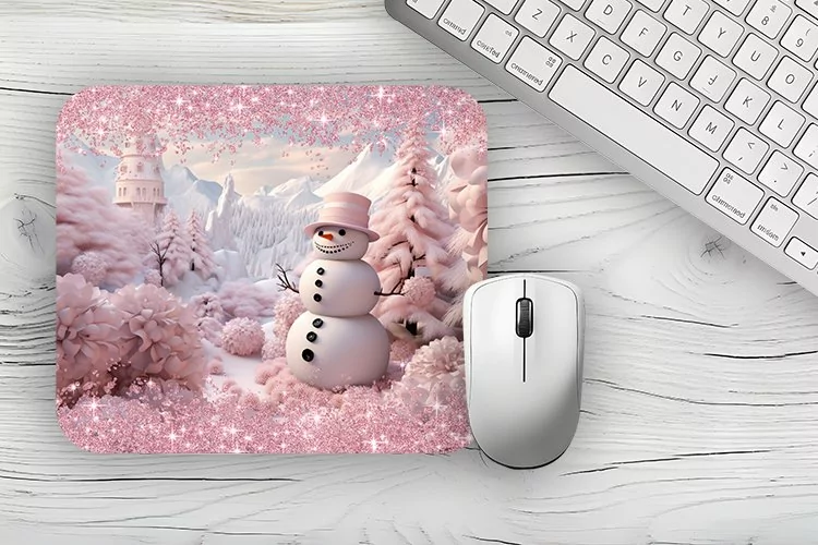 Christmas Mousepad PNG, Christmas Mousepad sublimation