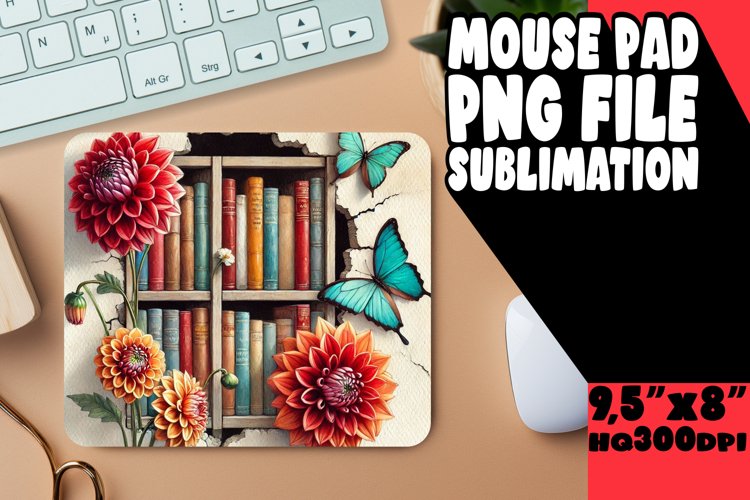 Unique MOUSE MAT Gift Ideas, Books example image 1