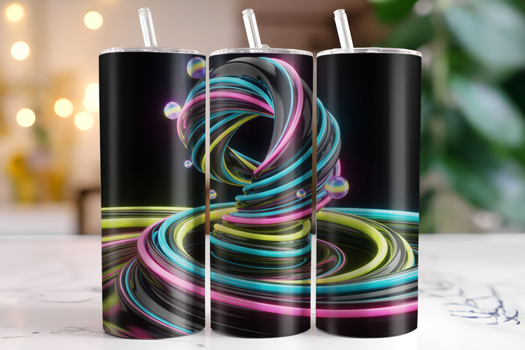 Abstract shape Tumbler Wrap | Sublimation | Tumblers