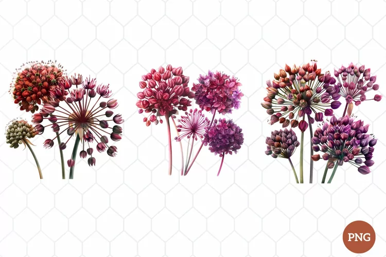 Watercolor Wildflowers Clipart