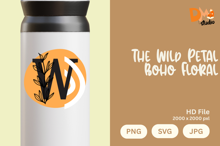 Wild Flower Svg Image 13