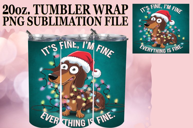 Christmas Tumbler Wrap Image 2