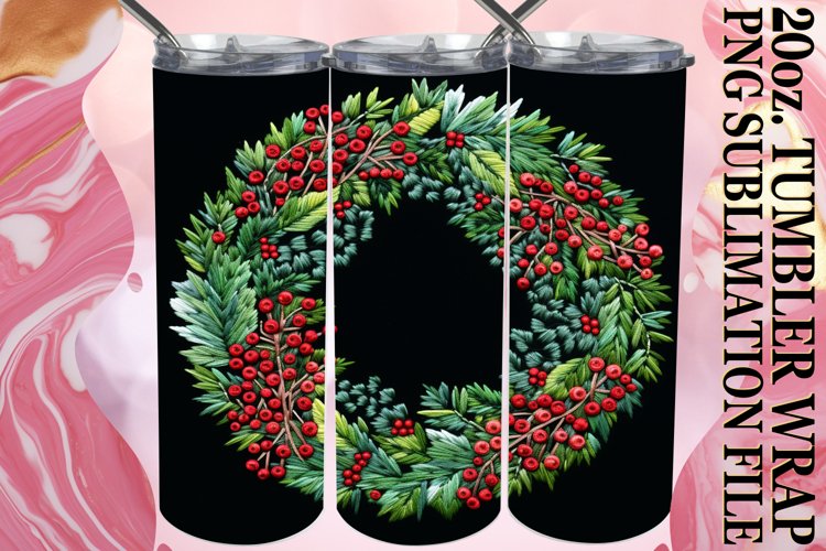 Christmas Tumbler Wrap Image 9