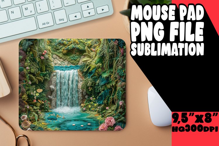 Captivating 3D Summer Landscape Sublimation