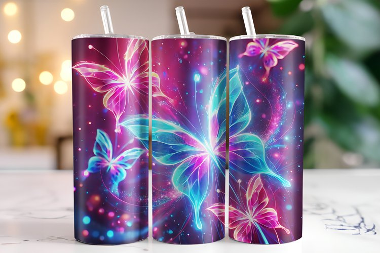 Butterfly Tumbler Wrap | Sublimation | Tumblers