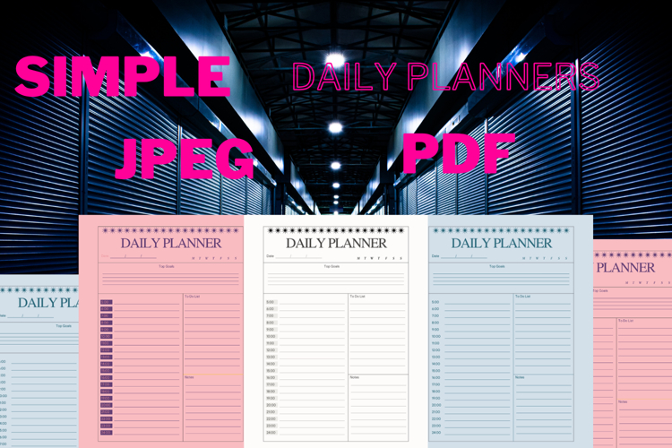 best simplest Daily planner freebie 61,free planners