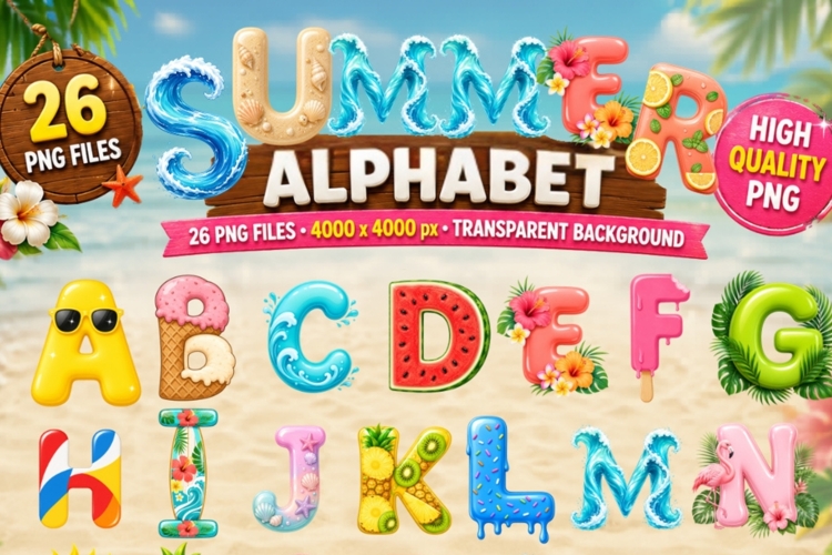 Beach Theme Clipart Image 6
