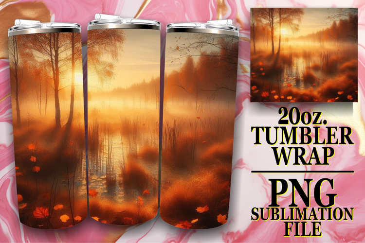 Thanksgiving Tumbler Wrap Image 13