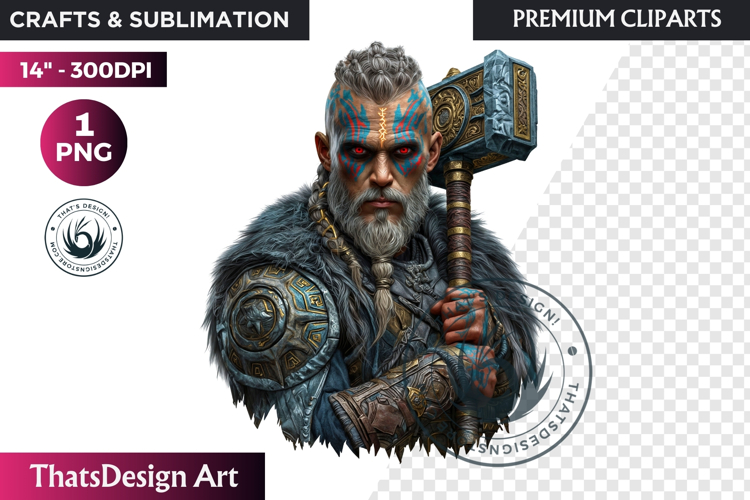 Viking Aesir & Vanir Norse God Illustrations PNG Clipart