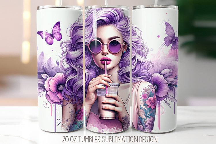 Skinny Tumbler Sublimation Designs Image 15