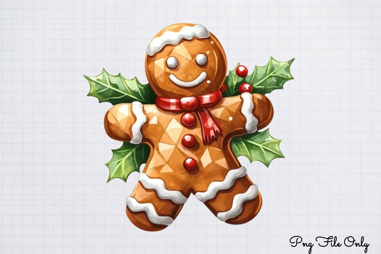 Gingerbread Clipart Image 3