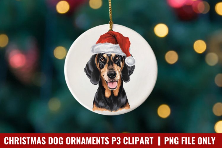 Christmas Ornaments Clipart Image 7