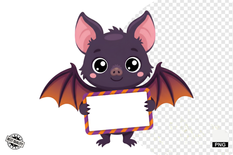 Halloween Characters & Banners Clipart