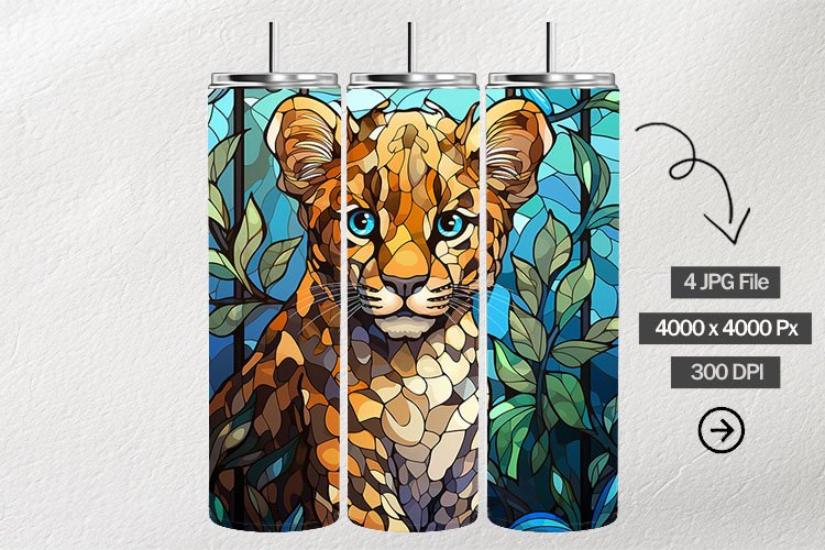 Leopard Sublimation Design Image 6