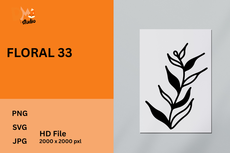 Floral Vector Image 13