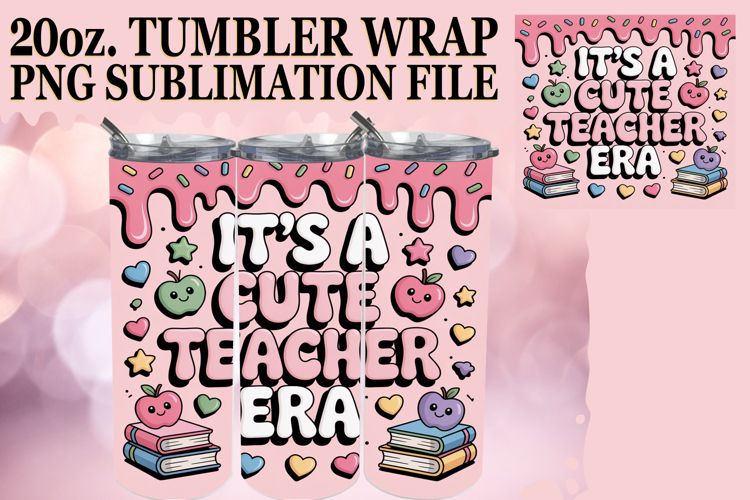 Teacher Tumbler Wrap Image 19