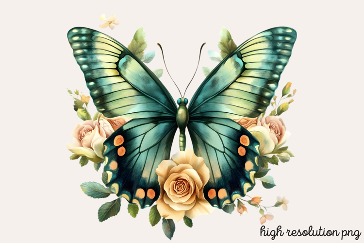 Watercolor Flowers Svg Image 15