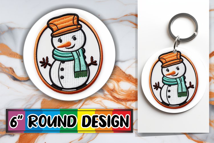 Cute Snowman Clipart Image 5