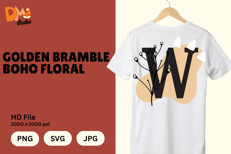 Floral Letter Svg Image 2