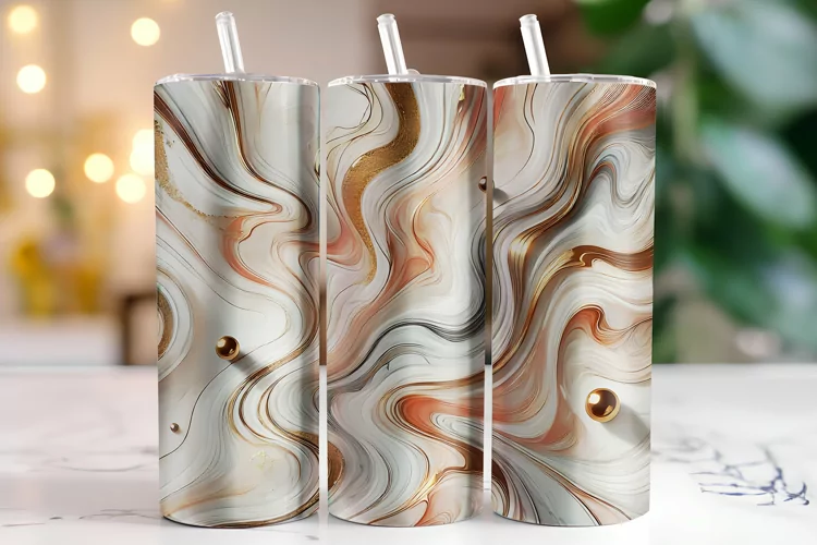 Marble Tumbler Wrap | Sublimation | Tumblers