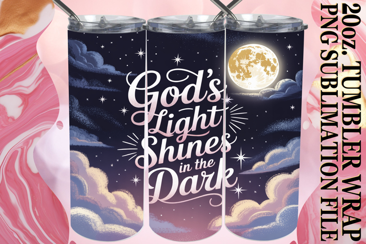 Heartfelt Moments 20oz tumbler wrap, Religious