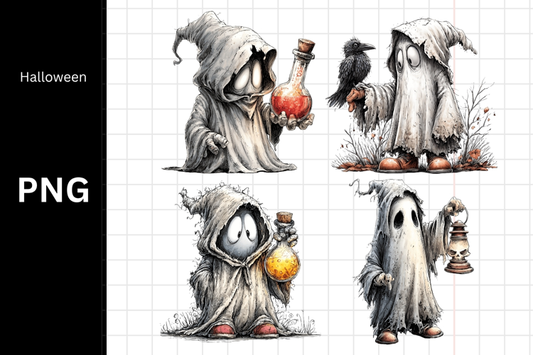 Halloween PNG, Ghost PNG, Fall PNG