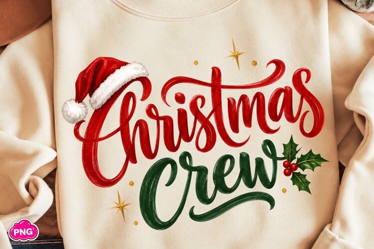 Christmas Crew PNG, Funny Christmas PNG, Christmas PNG example image 1