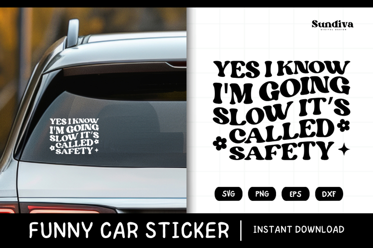 Funny Car Decals SVG Image 24
