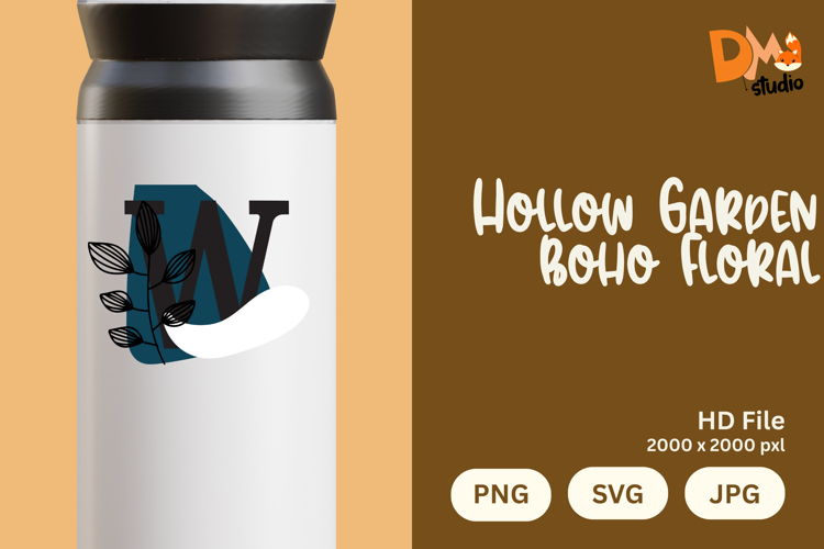 Boho Floral Svg Image 12