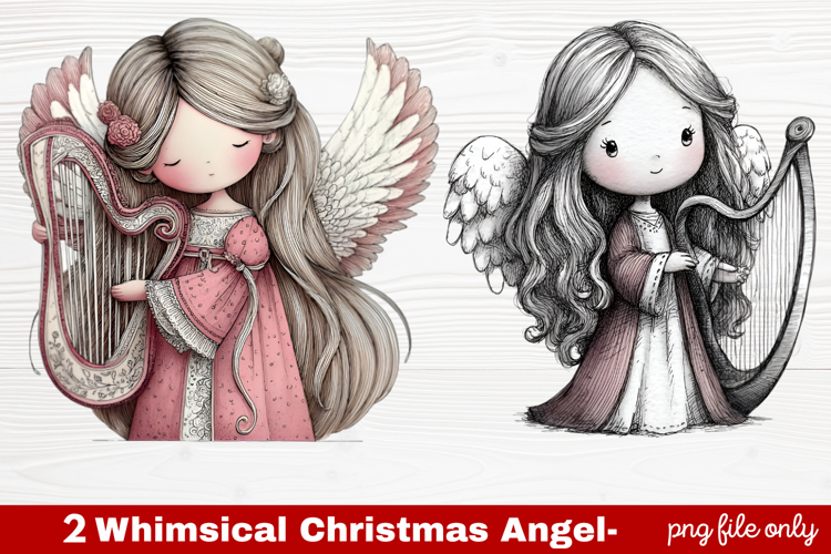 Christmas Angel Clipart Image 13