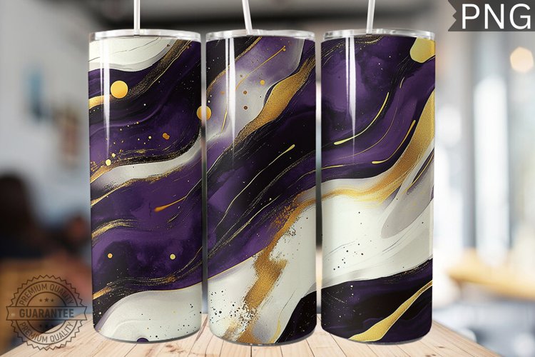 Abstract Pattern Tumbler Warp - High Quality 300 Dpi example image 1