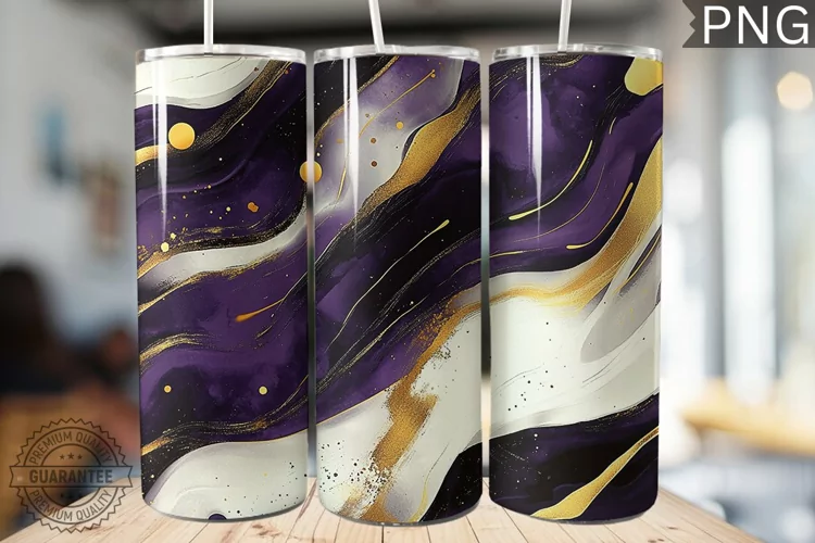Abstract Pattern Tumbler Warp - High Quality 300 Dpi