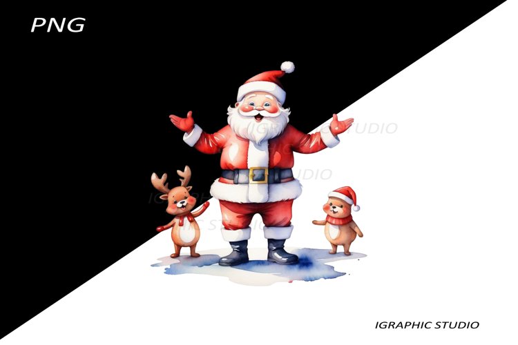 Santa Clause Clipart Image 21