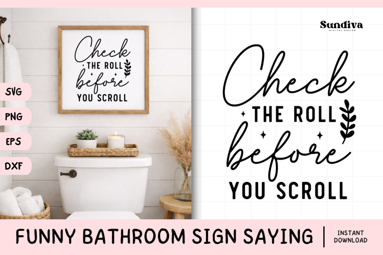 Cricut Bathroom Svg Image 13