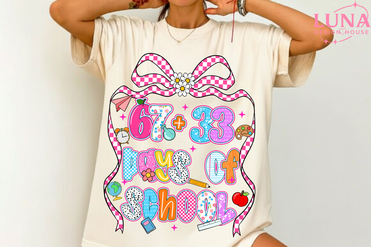 Happy 100 Days Of School Png, I Survived 67 Days Of School