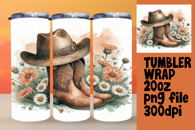 Personal Touch: 20oz Tumbler Design , Western