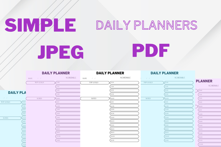 best simplest Daily planner freebie 64,free planners