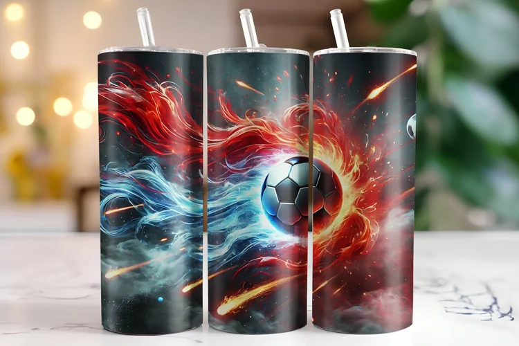 Football Tumbler Wrap | Sublimation | Tumblers