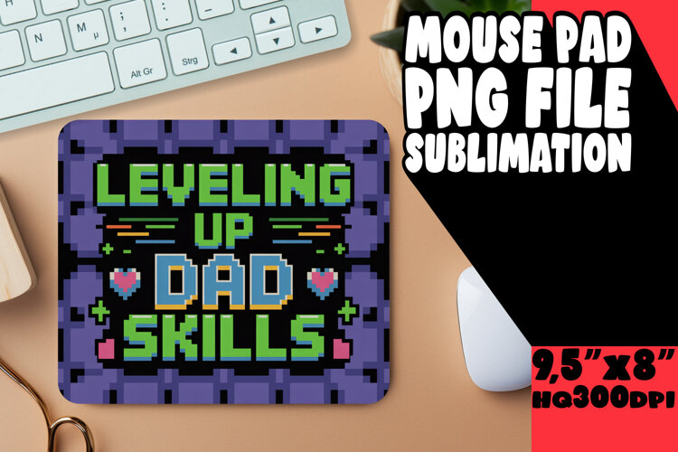 PLAYFUL MOUSE PAD DESIGN MAGIC, Father's Day example image 1