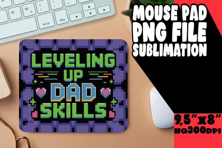 PLAYFUL MOUSE PAD DESIGN MAGIC, Father's Day