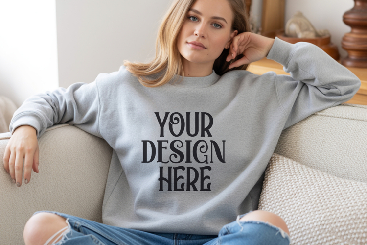 Sweatsuit Mockup Image 21