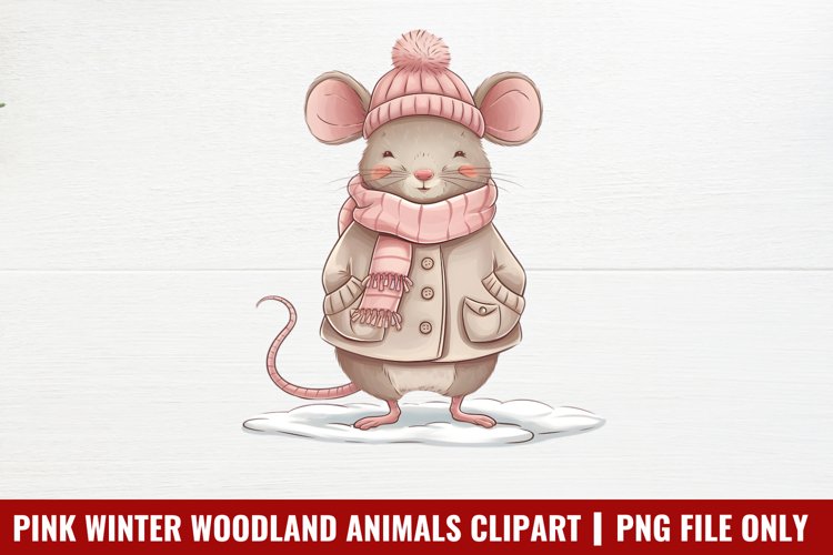 Winter Animals Clipart Image 3
