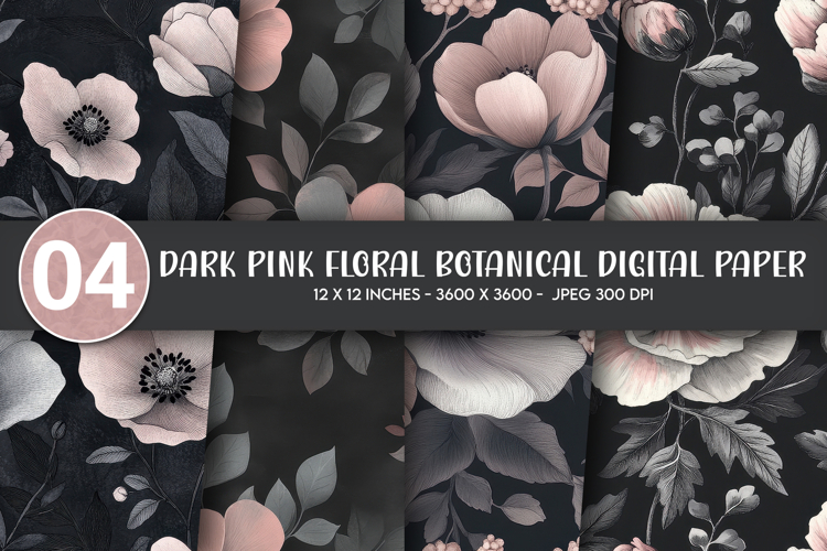 Dark Pink Background Image 16