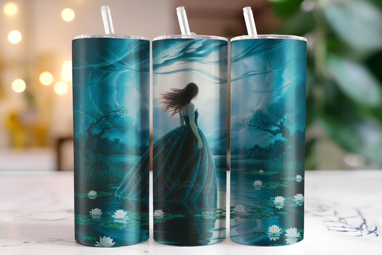 Halloween Girl Tumbler Wrap | Sublimation | Tumblers