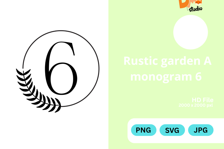 Rustic Garden Monogram