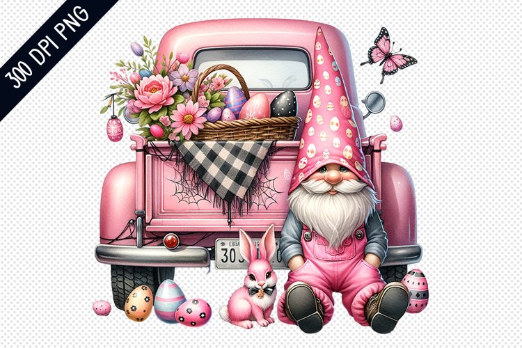 Easter Gnome Clipart Image 23